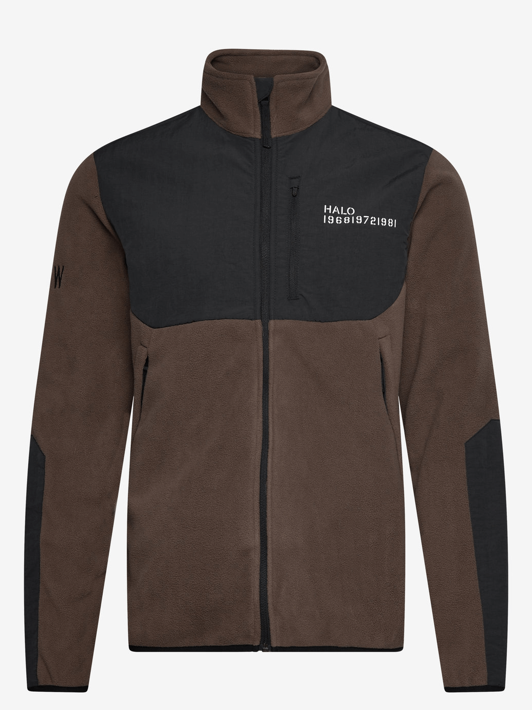 Halo - Blocked Zip Fleece | Teddyjacka.se