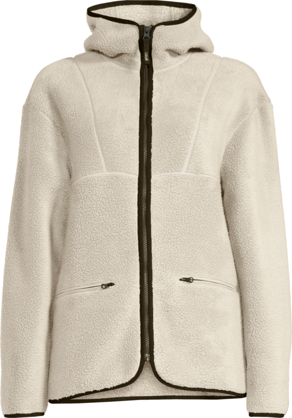 Casall Women's Pile Jacket Off White