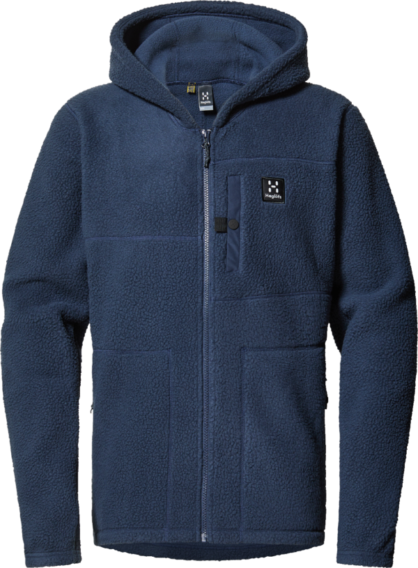 Haglöfs Men's Malung Pile Hood Tarn Blue