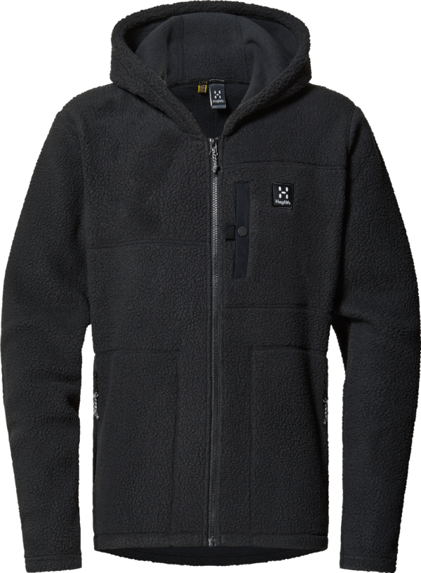 Haglöfs Men's Malung Pile Hood True Black