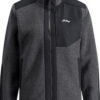 Lundhags Men's Saruk Wool Pile Mid Full Zip Charcoal