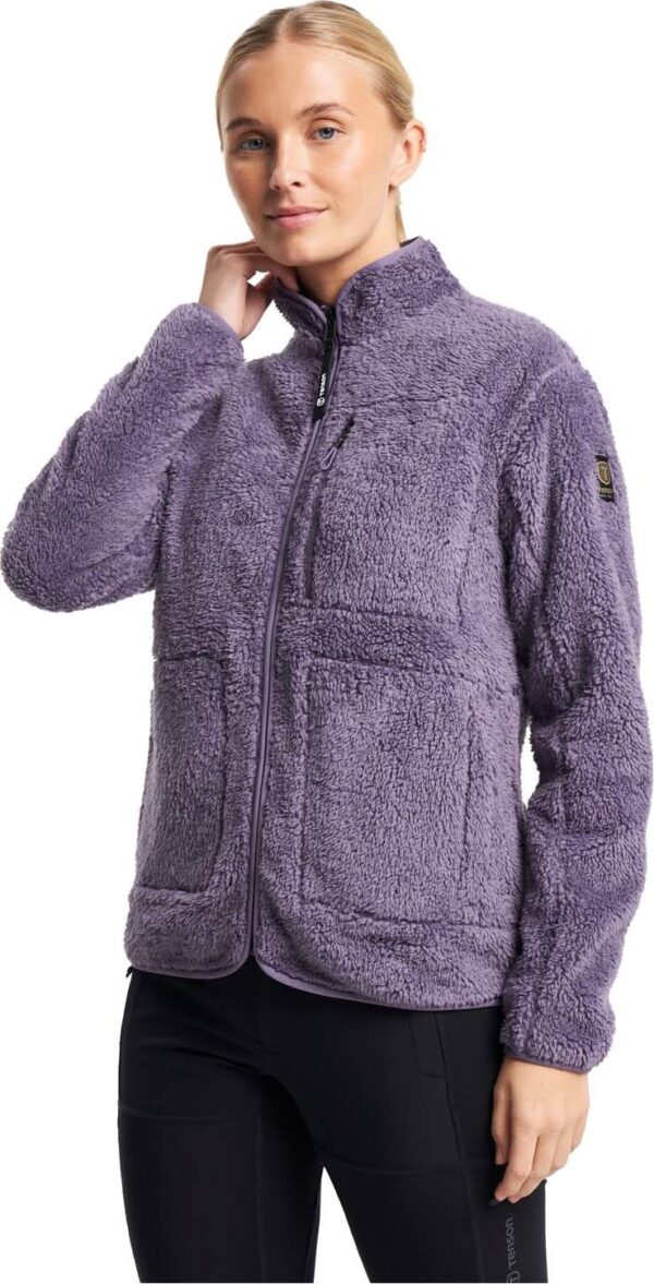 Tenson Women's Thermal Pile Zip Jacket Purple